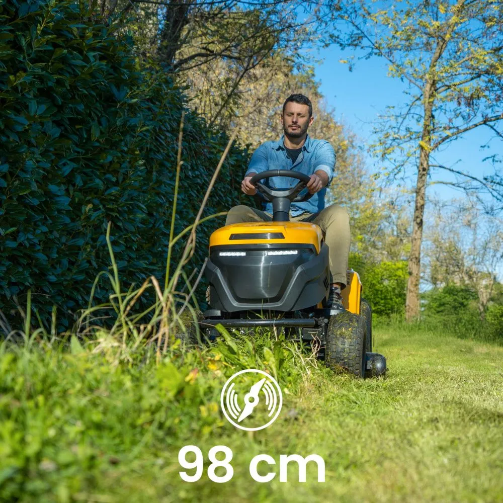 Akumurutraktor Tornado 398e( aku ja laadija komplektis), Stiga UUS! - pilt 5